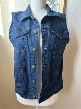 Eileen Fisher Denim Vest